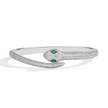 Bracelet Serpent Diamant (Imitation)